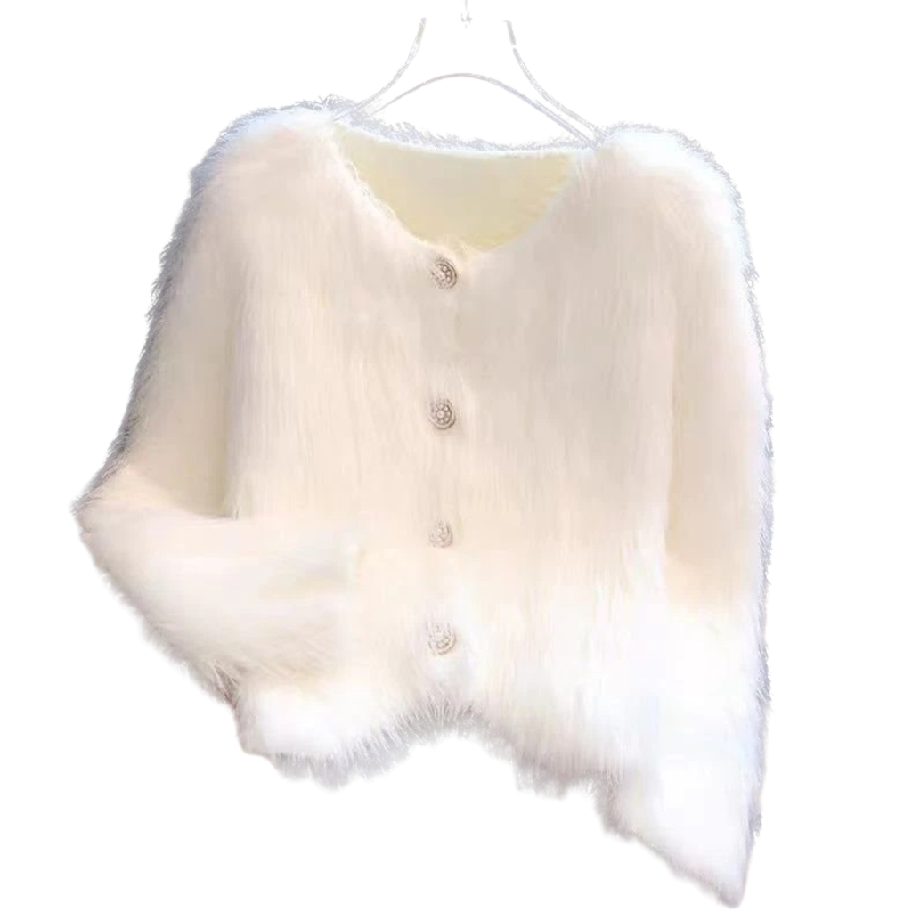 Women’s Thick Knitted Cardigan Sweater Coat for Autumn & Winter